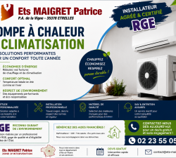 Un air agréable été comme hiver, installateur RGE agréé pompe à chaleur et climatisation