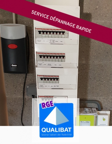 Installation, dépannage, rénovation Electrique Electricien vitré
