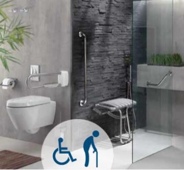 Installation aux normes pour les personnes à mobilité réduite renovation salle de bain
